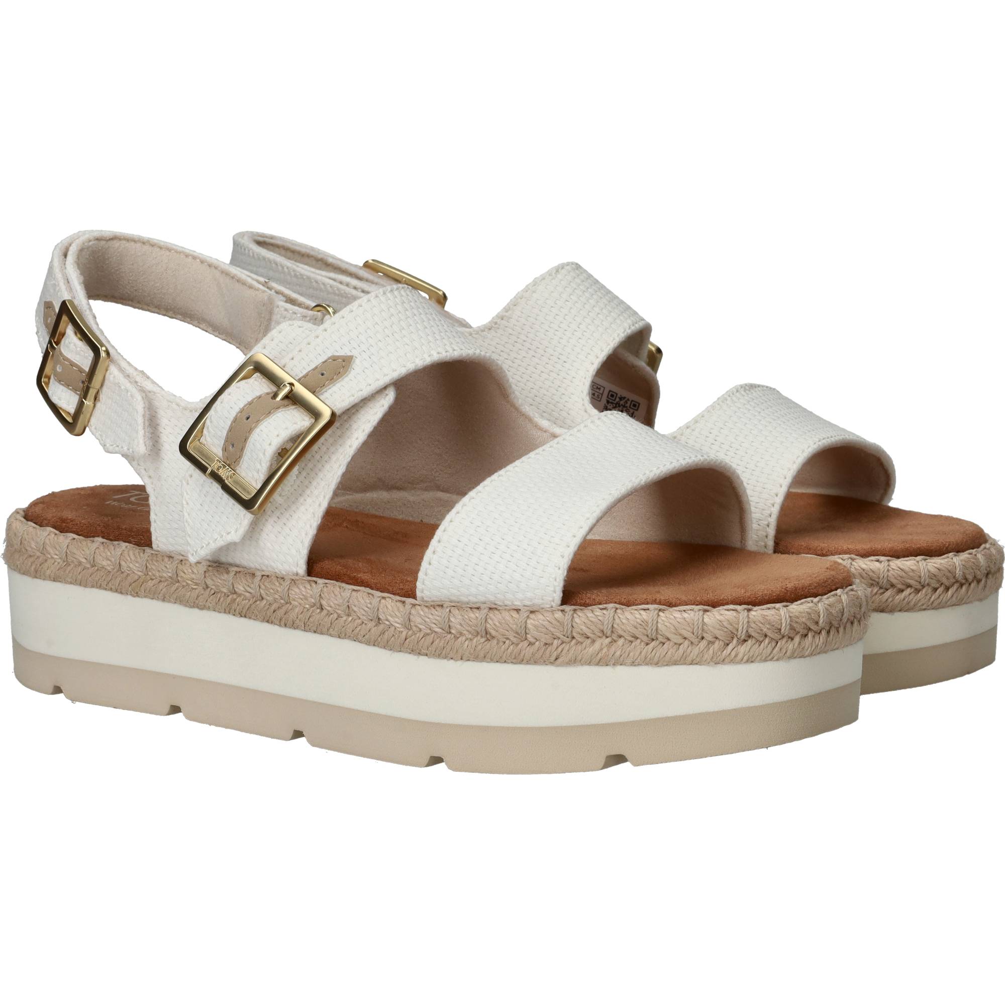 Toms Giana Sandalen Dames Wit, sandaal voor dames – foto 2