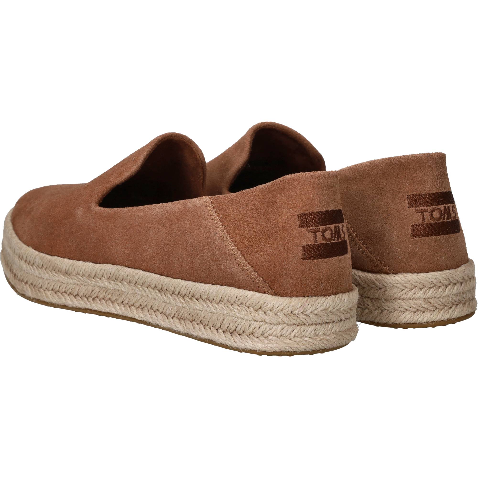 Toms Carolina Espadrilles Dames Cognac, espadrille voor dames – foto 3