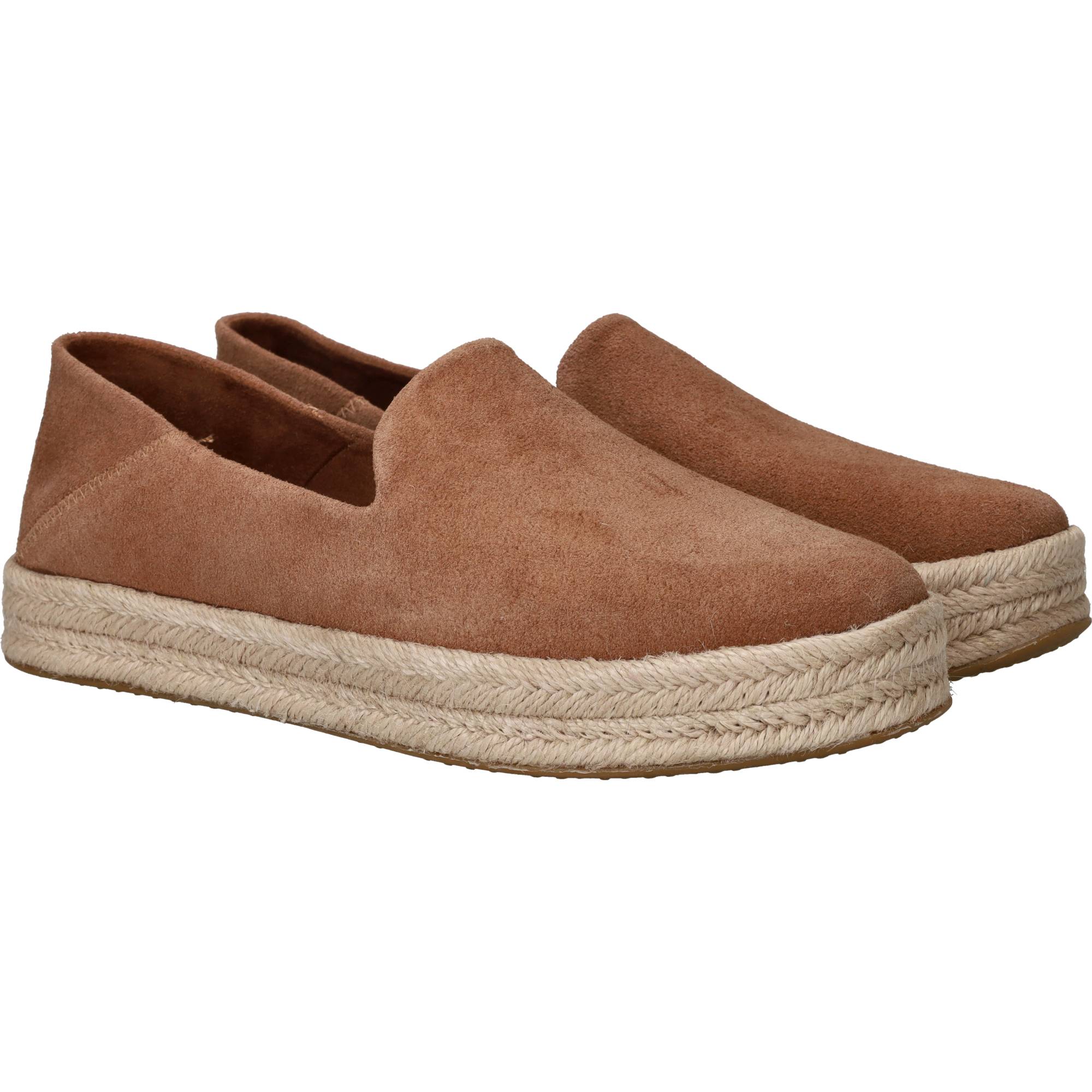 Toms Carolina Espadrilles Dames Cognac, espadrille voor dames – foto 2