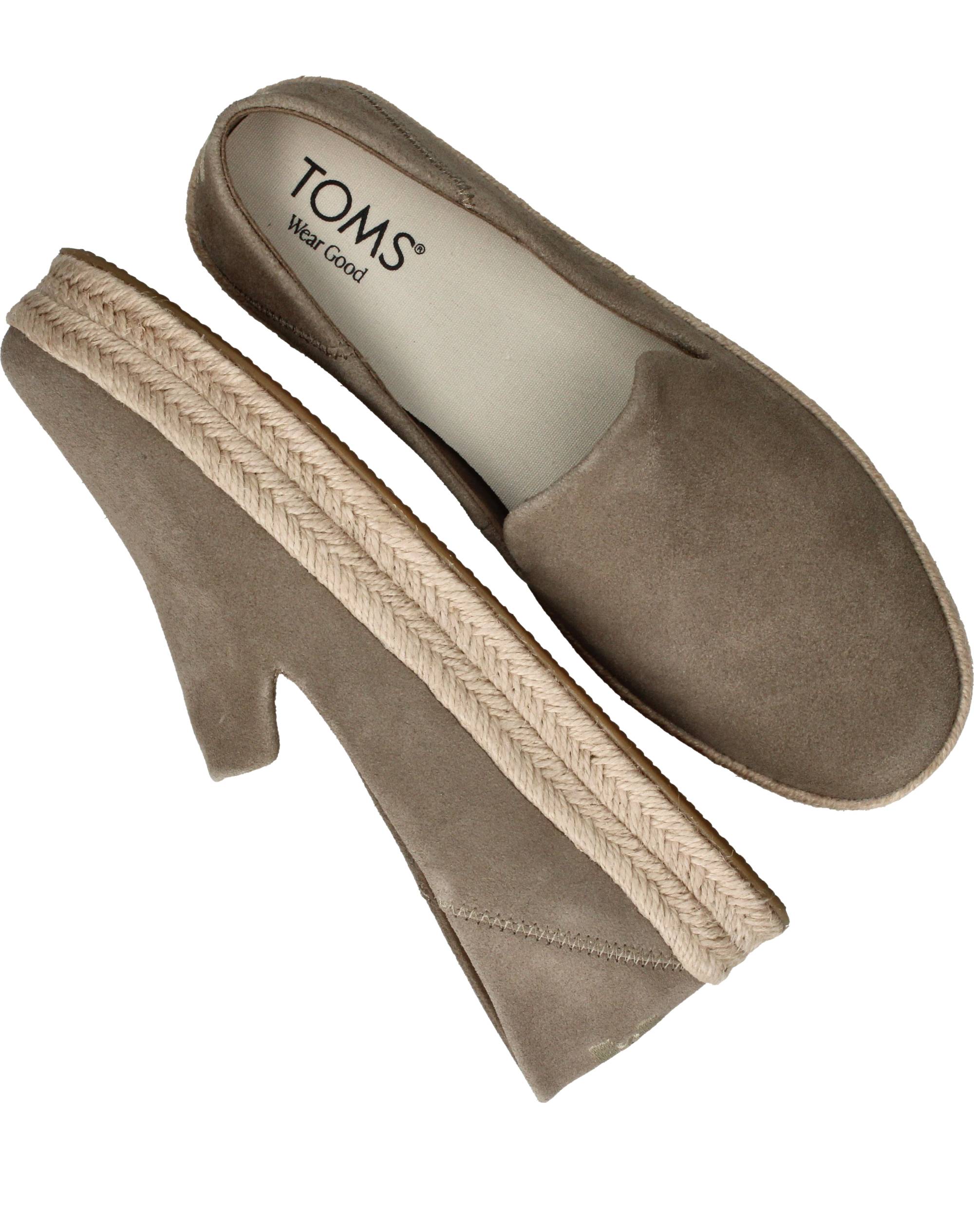 Toms Carolina Espadrilles Dames Beige, espadrille voor dames – foto 4