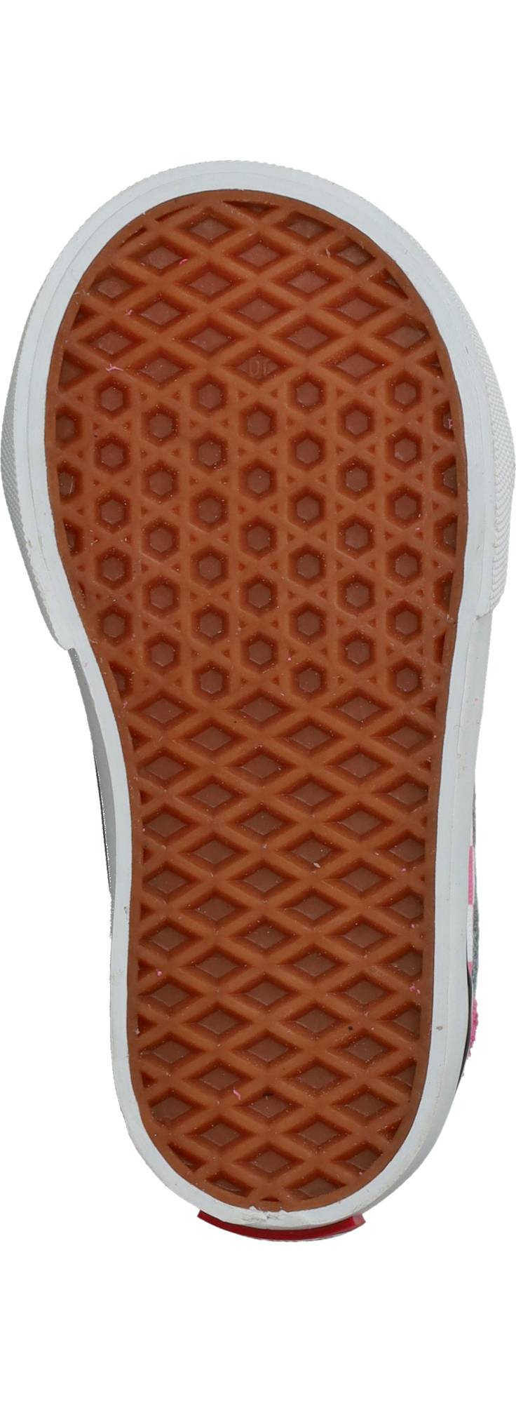 Vans Old Skool V Color Theory Checkerboard Sneakers Meisjes Roze – foto 5 van 6