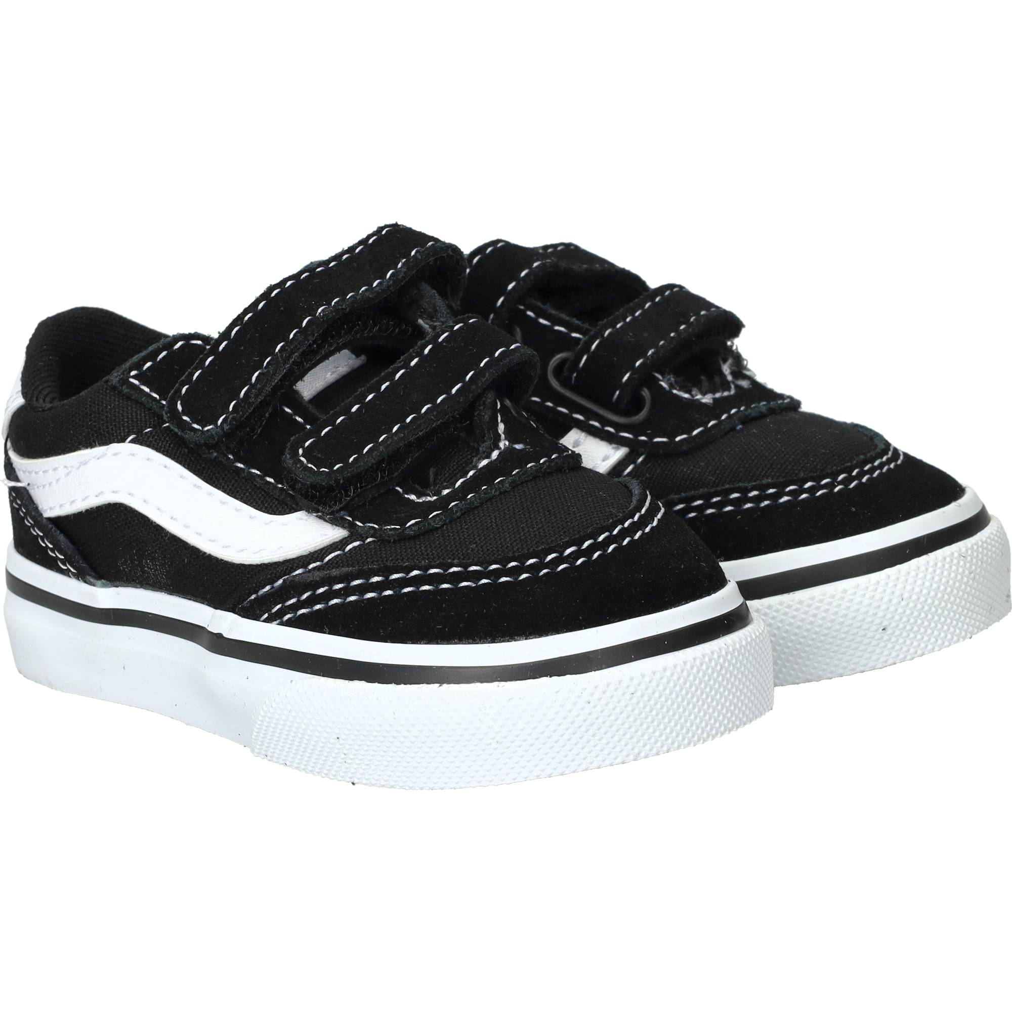 Vans Broolklyn V Sneakers Meisjes Zwart, sneaker voor meisjes – foto 2
