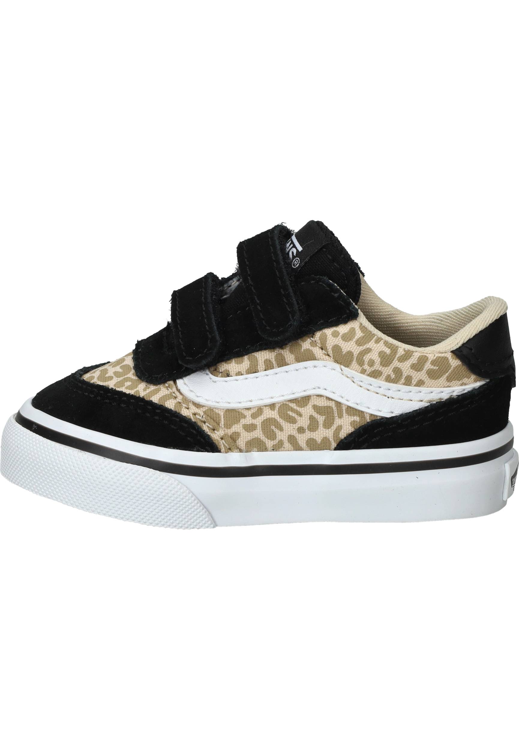 Vans Brooklyn LS V Leopard Sneakers Meisjes Zwart – foto 6 van 6