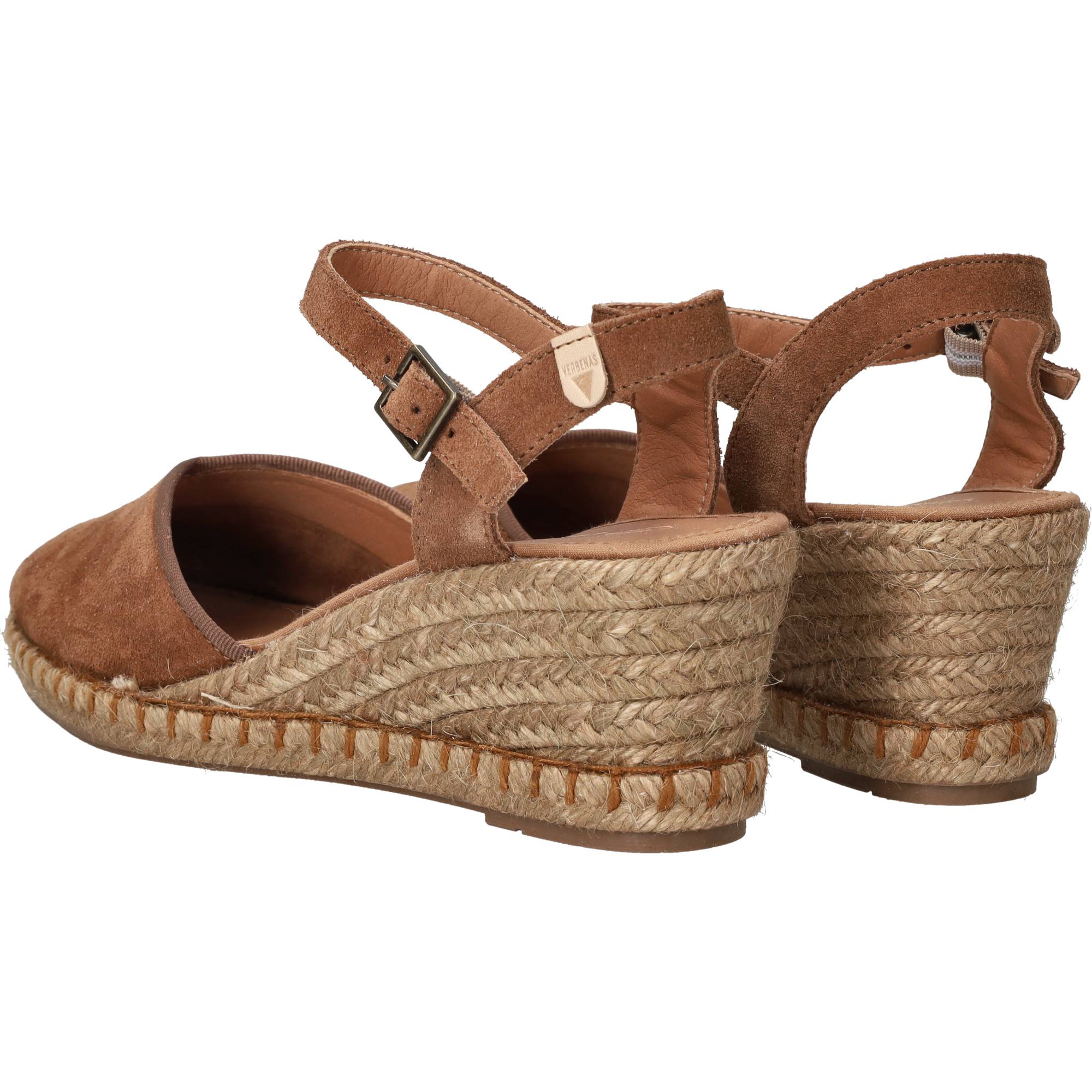 Verbenas Maggie Espadrilles Dames Bruin, espadrille voor dames – foto 3
