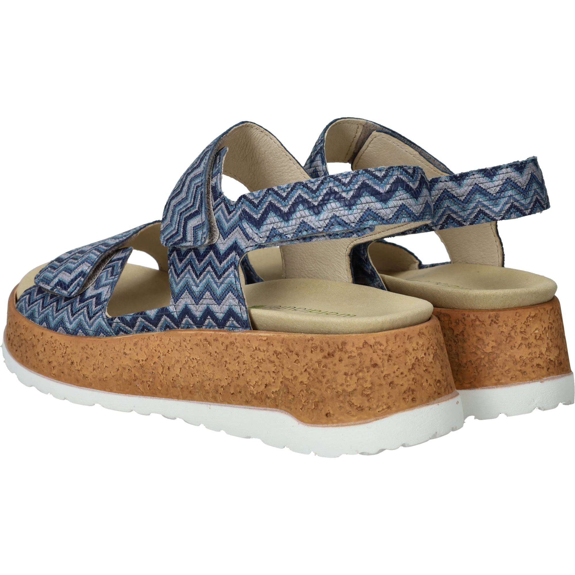 Waldlaufer Libby Sandalen Dames Blauw, sandaal voor dames – foto 3