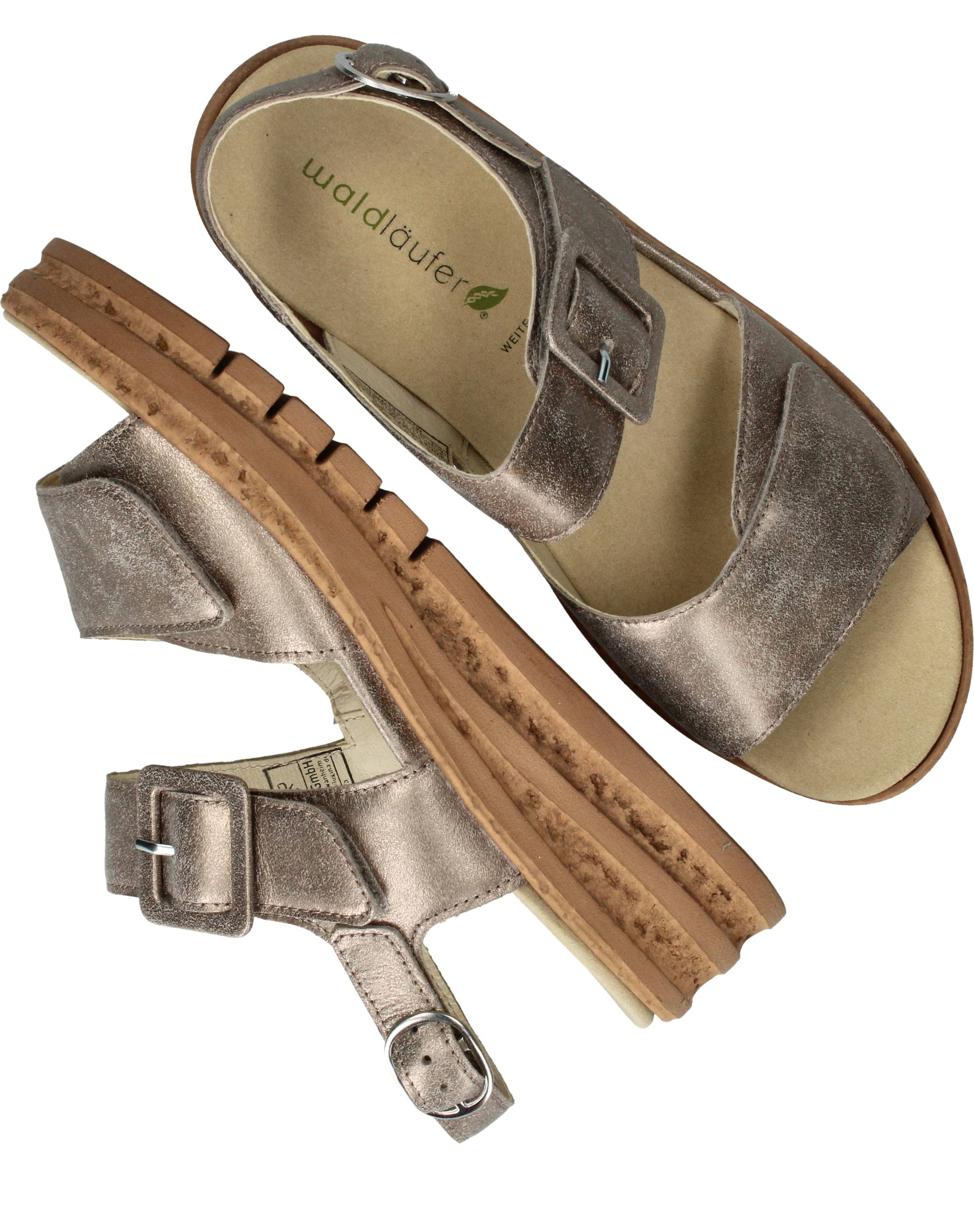 Waldlaufer Arlene Sandalen Dames Goud, sandaal voor dames – foto 4
