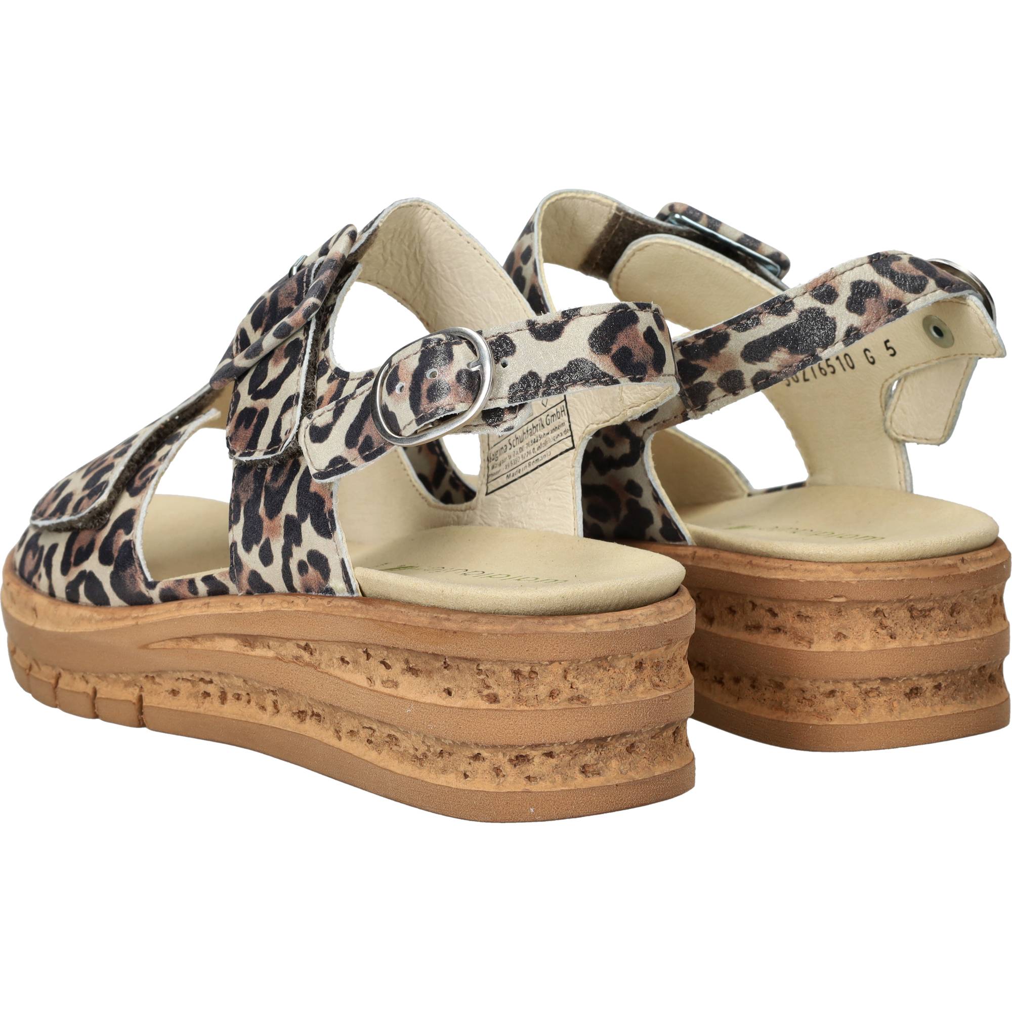 Waldlaufer Arlene Sandalen Dames Beige, sandaal voor dames – foto 3