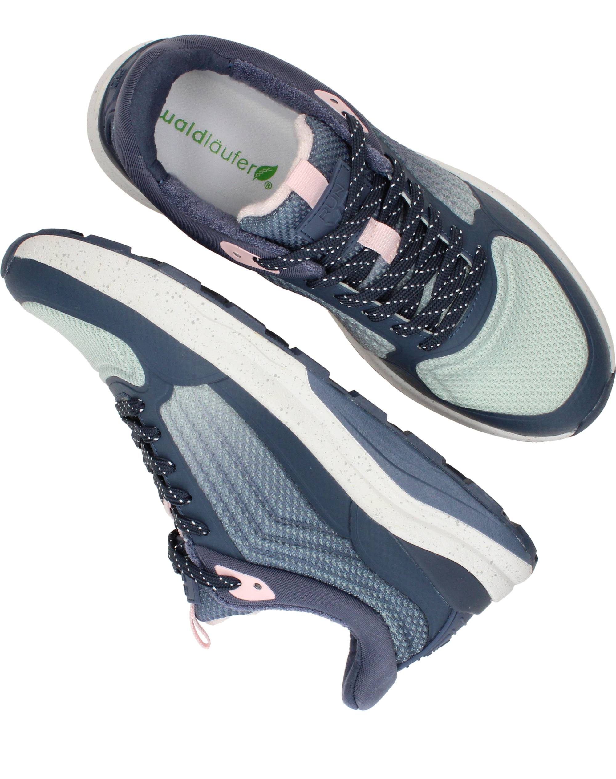 Waldlaufer Charlie Sneakers Dames Blauw, sneaker voor dames – foto 4