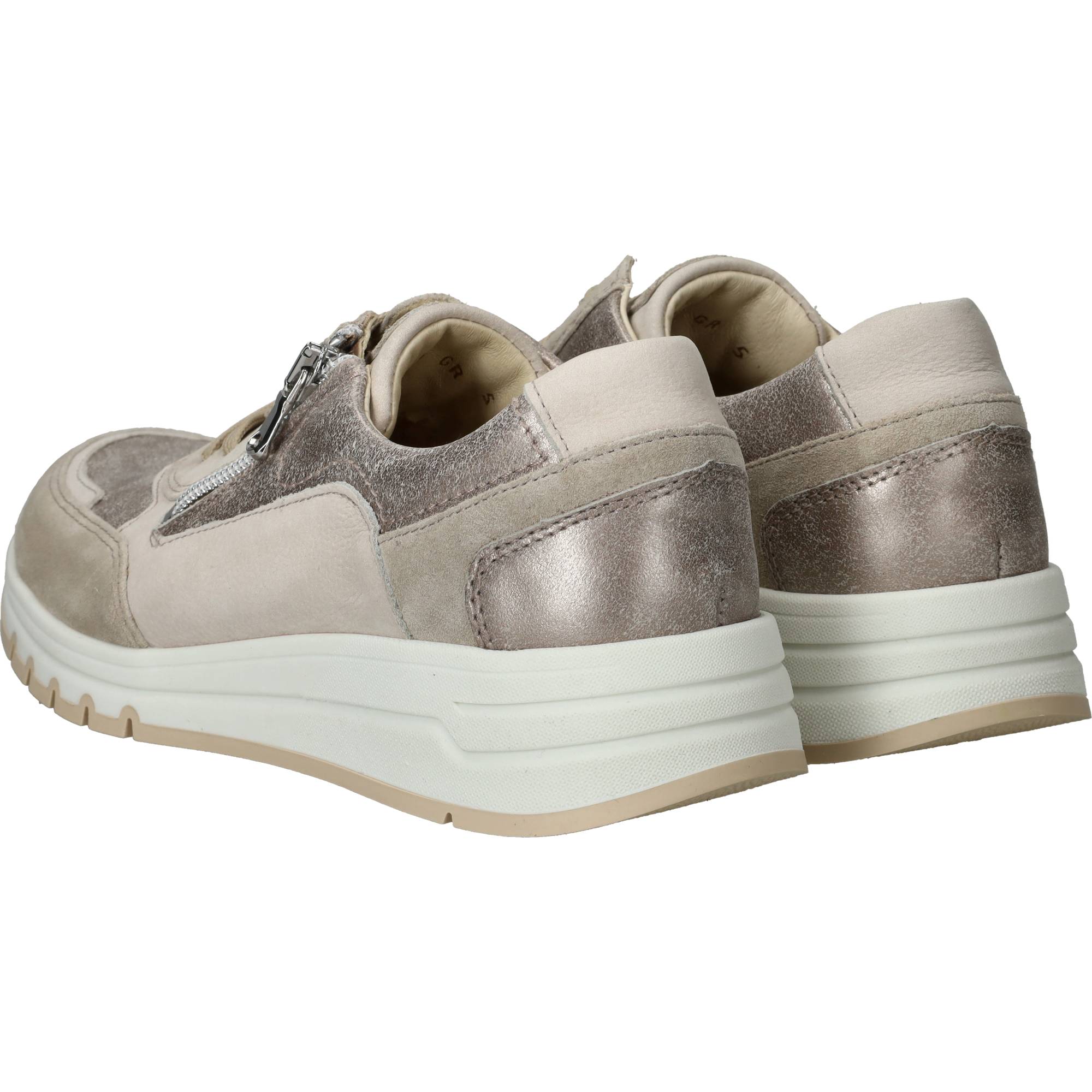 Waldlaufer April Sneakers Dames Beige, sneaker voor dames – foto 3