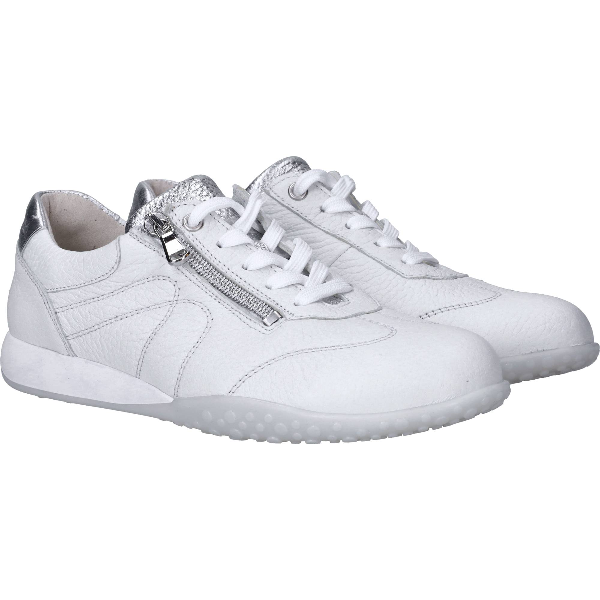 Waldlaufer Poppy Sneakers Dames Wit, sneaker voor dames – foto 2