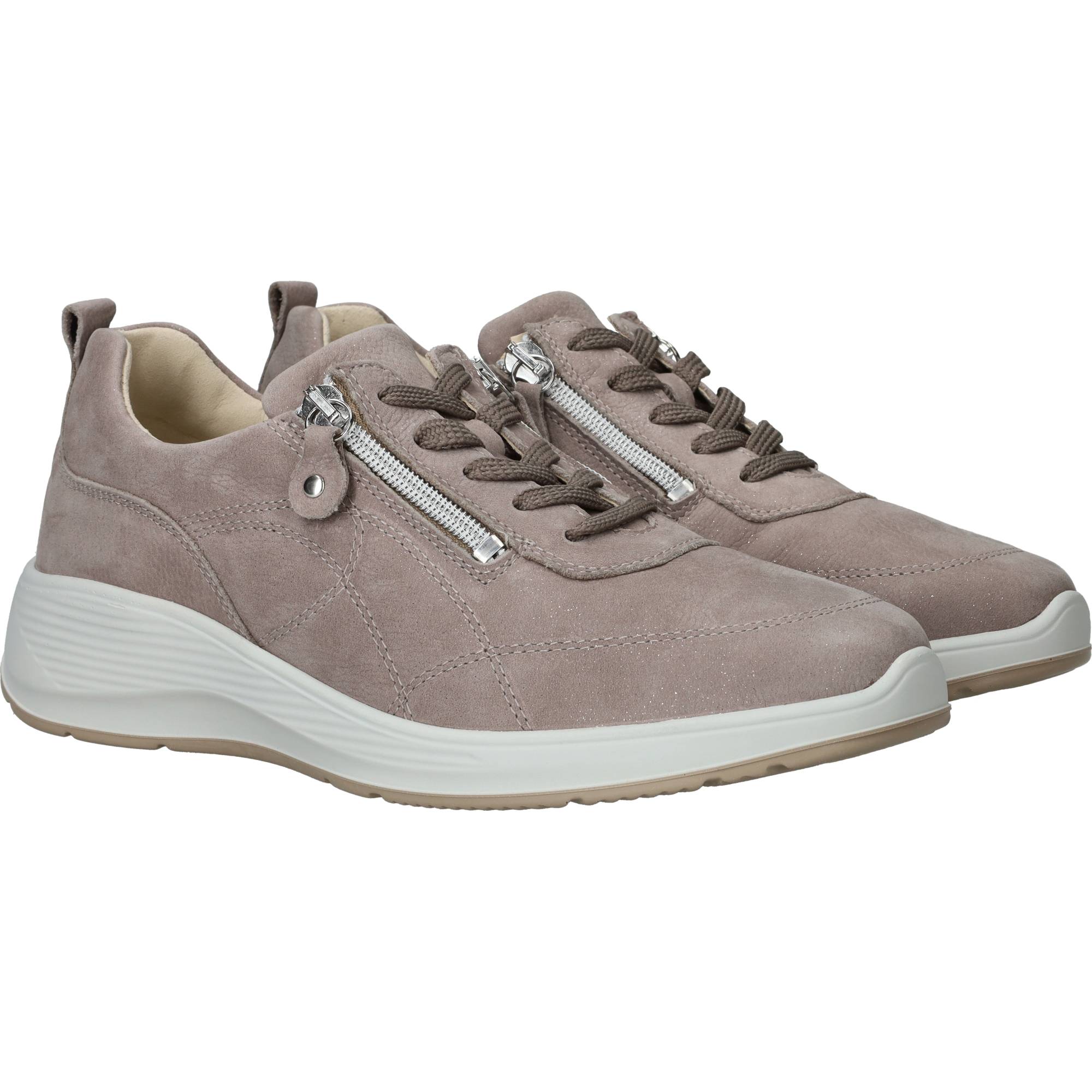 Waldlaufer Kalea Sneakers Dames Taupe, sneaker voor dames – foto 2