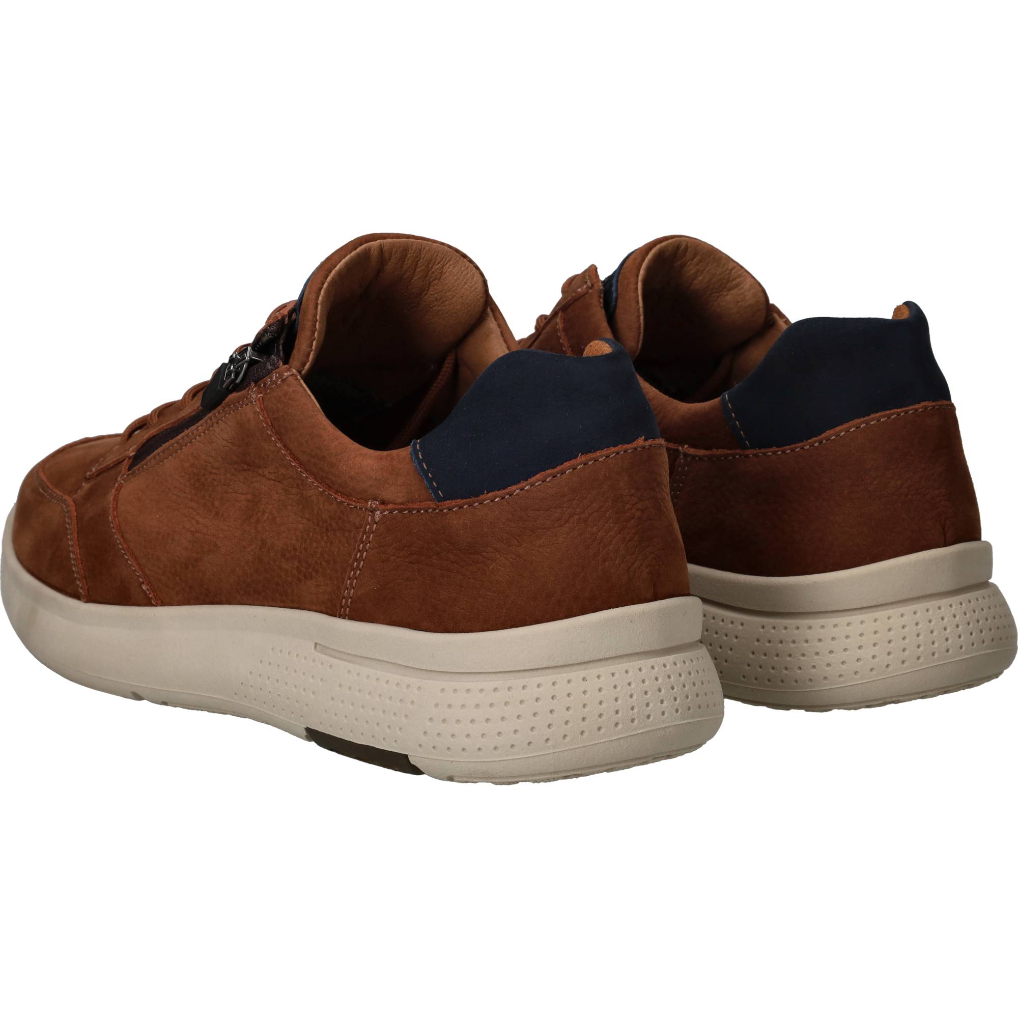 Waldlaufer Heiko Veterschoenen Heren Cognac, veterschoen voor heren – foto 3