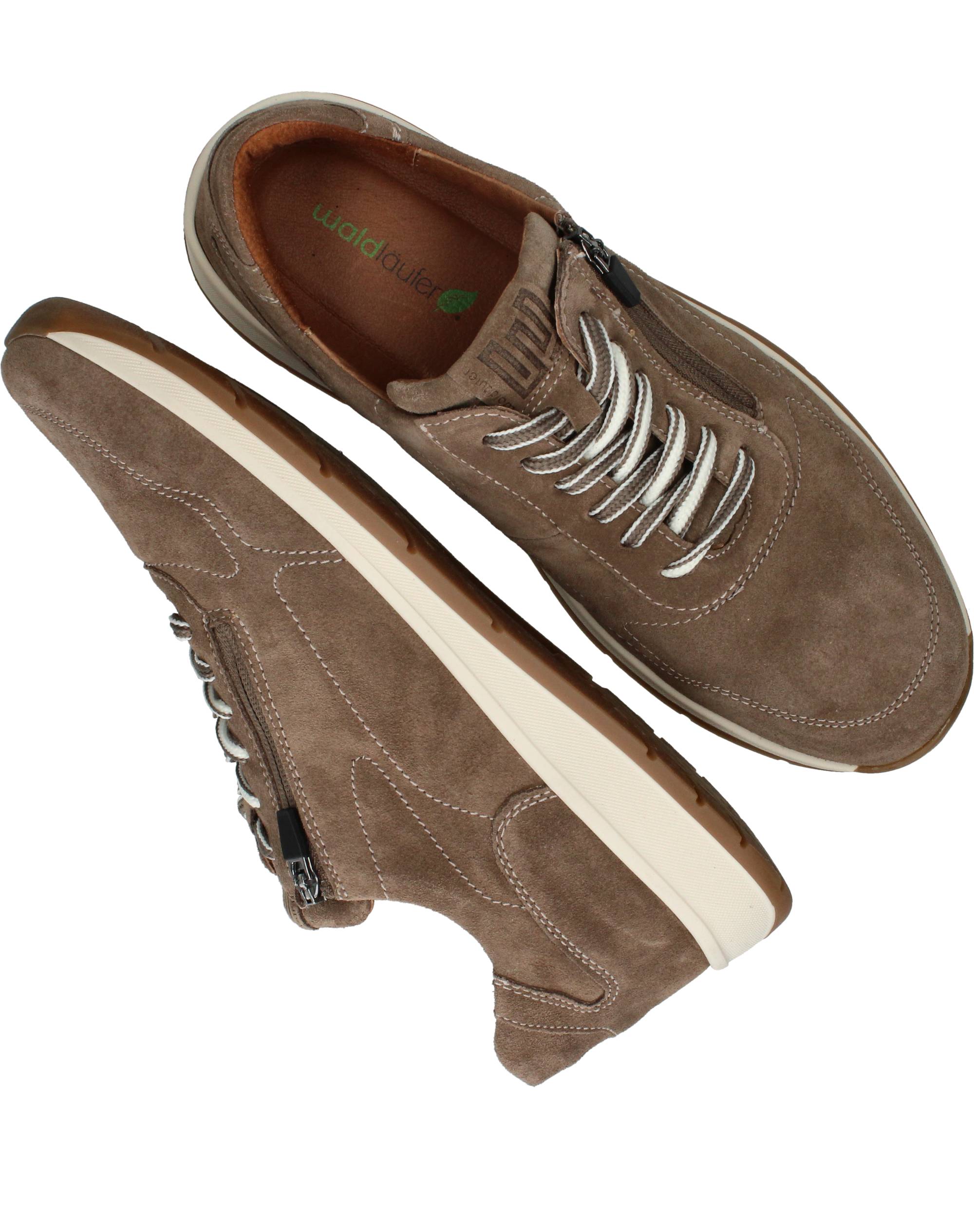 Waldlaufer Kilian Sneakers Heren Bruin, sneaker voor heren – foto 4