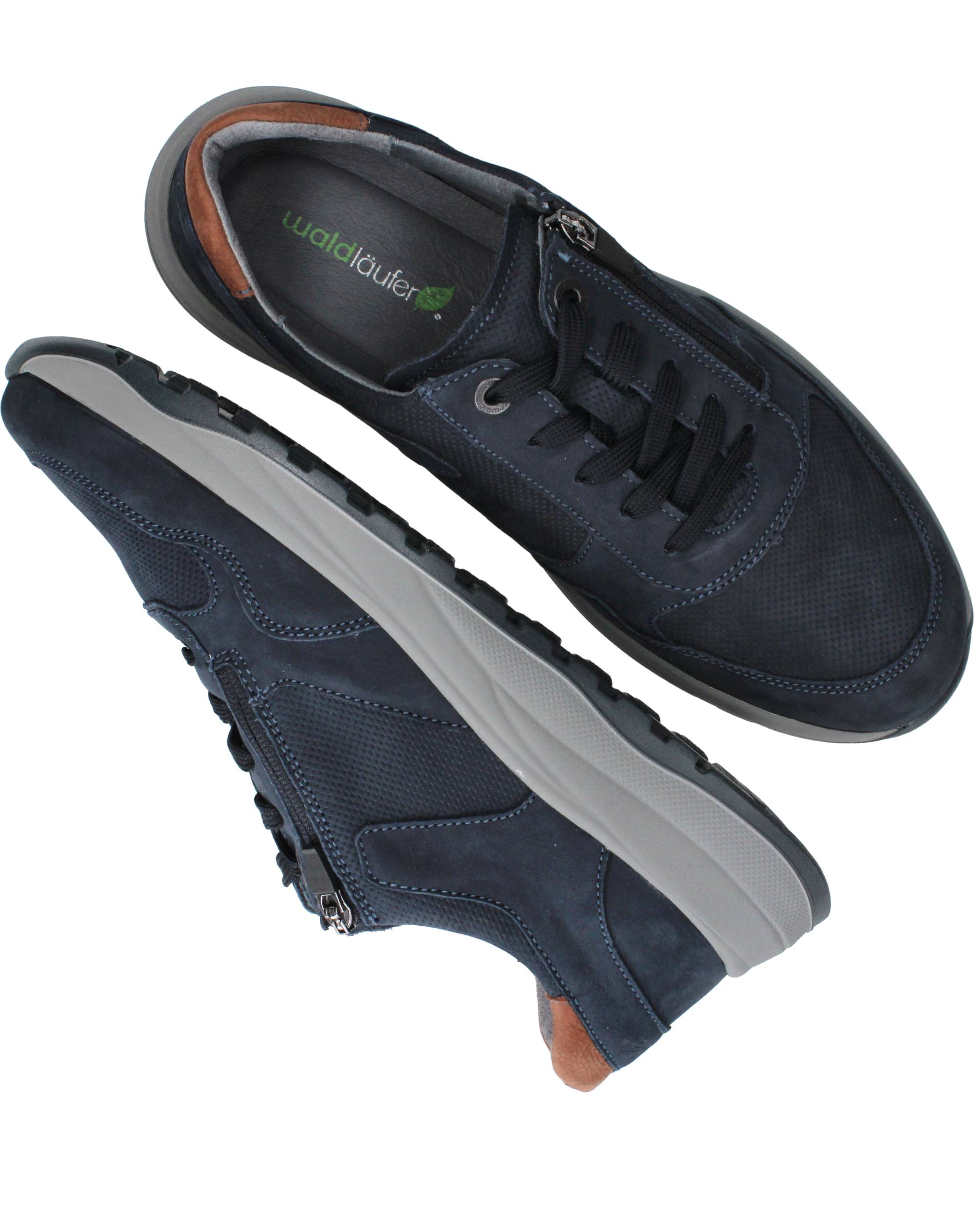 Waldlaufer John Sneakers Heren Blauw, sneaker voor heren – foto 8