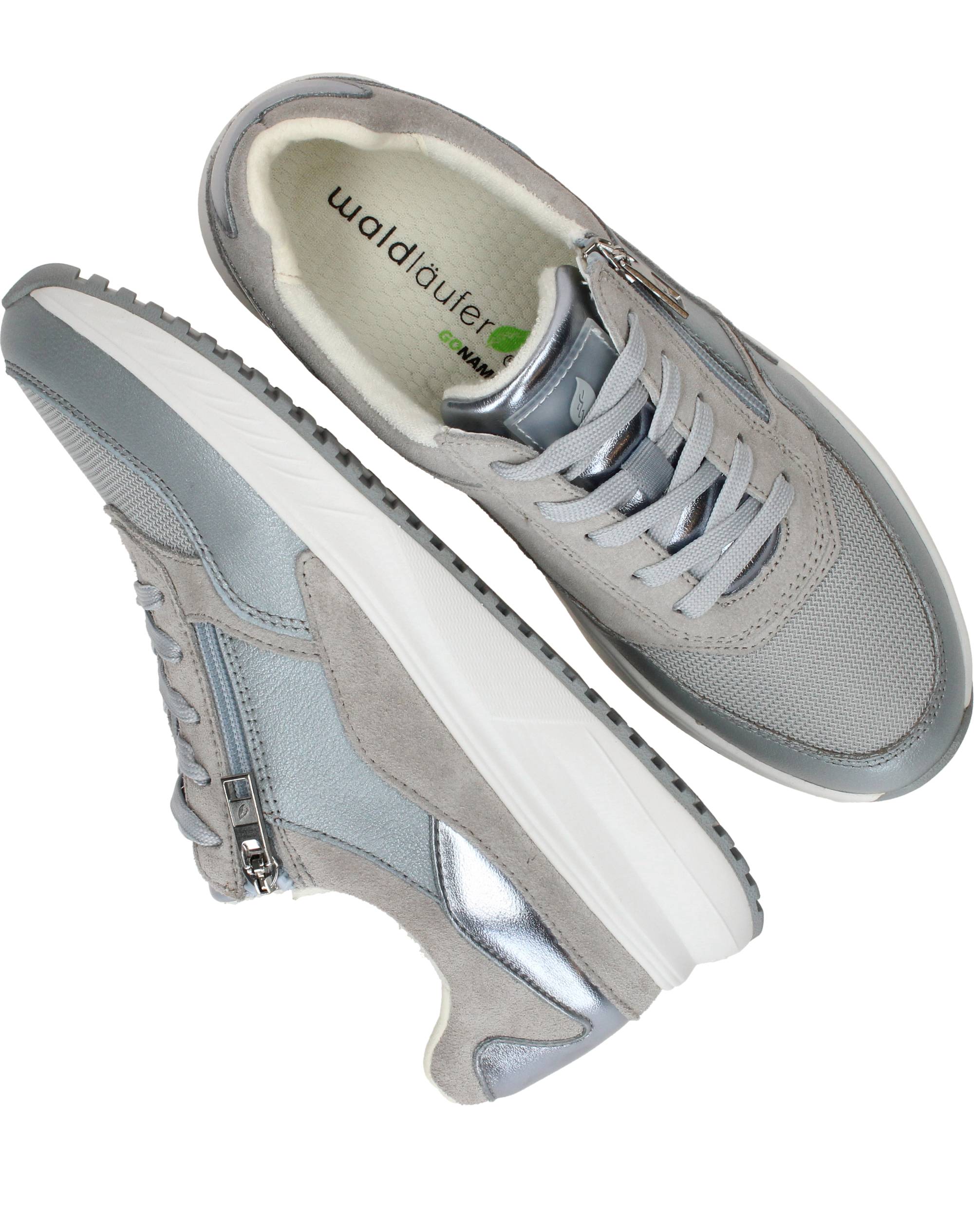 Waldlaufer H Mara Sneakers Dames Blauw, sneaker voor dames – foto 4