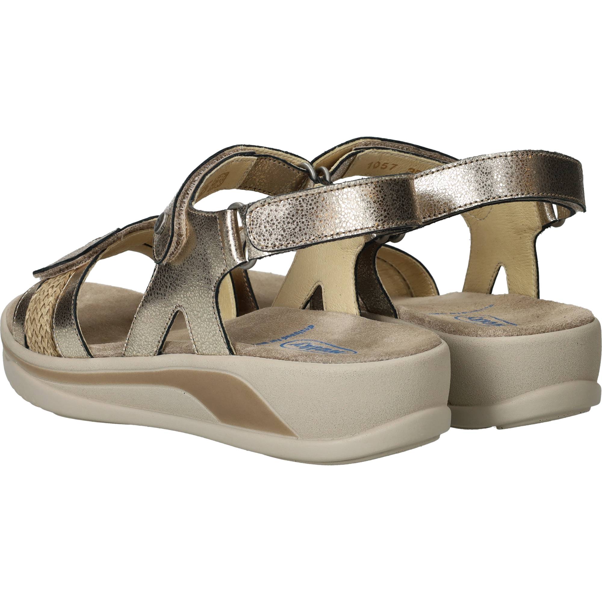 Wolky Fantom Elite Sandalen Dames Goud, sandaal voor dames – foto 3