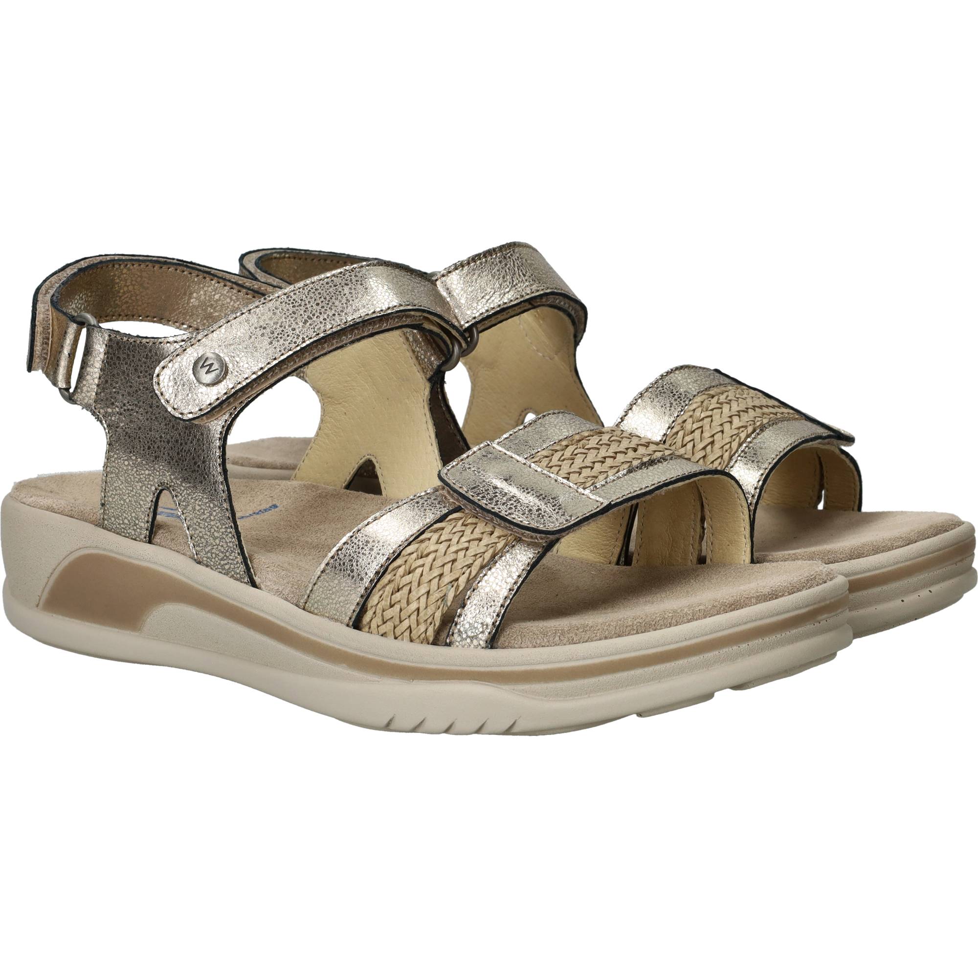 Wolky Fantom Elite Sandalen Dames Goud, sandaal voor dames – foto 2