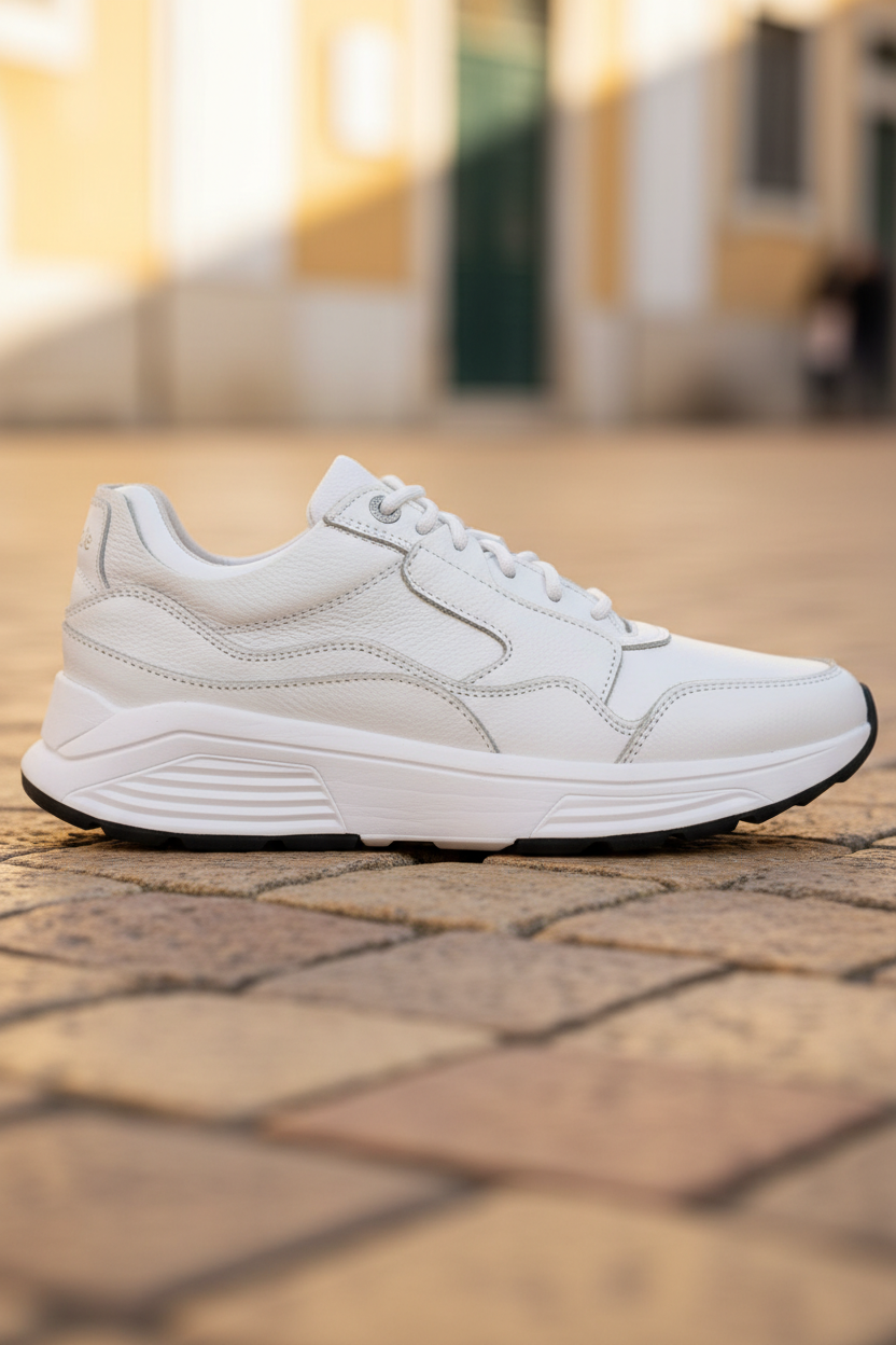 Xsensible Golden Gate Stretchwalker Sneakers Heren Wit, sneaker voor heren – foto 4