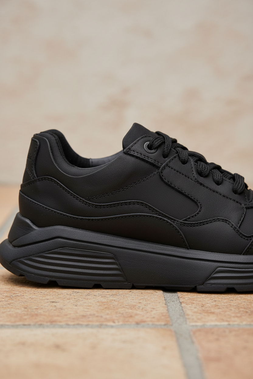 Xsensible Golden Gate Stretchwalker Sneakers Heren Zwart, sneaker voor heren – foto 4