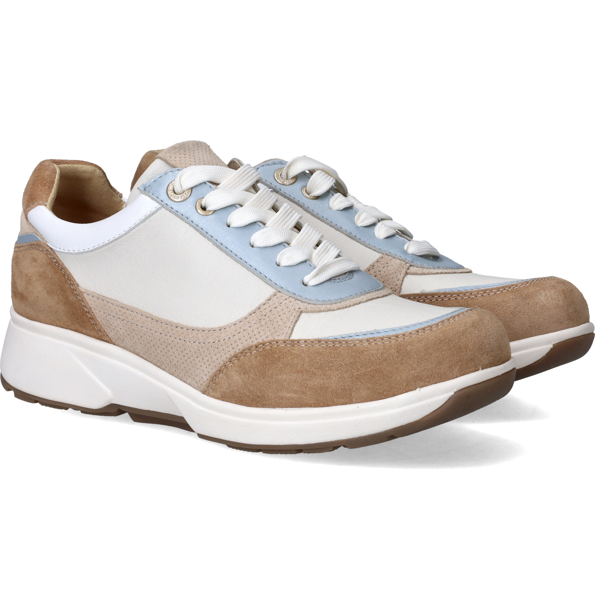 Xsensible Pristina Stretchwalker Sneakers Dames Cognac, sneaker voor dames – foto 4
