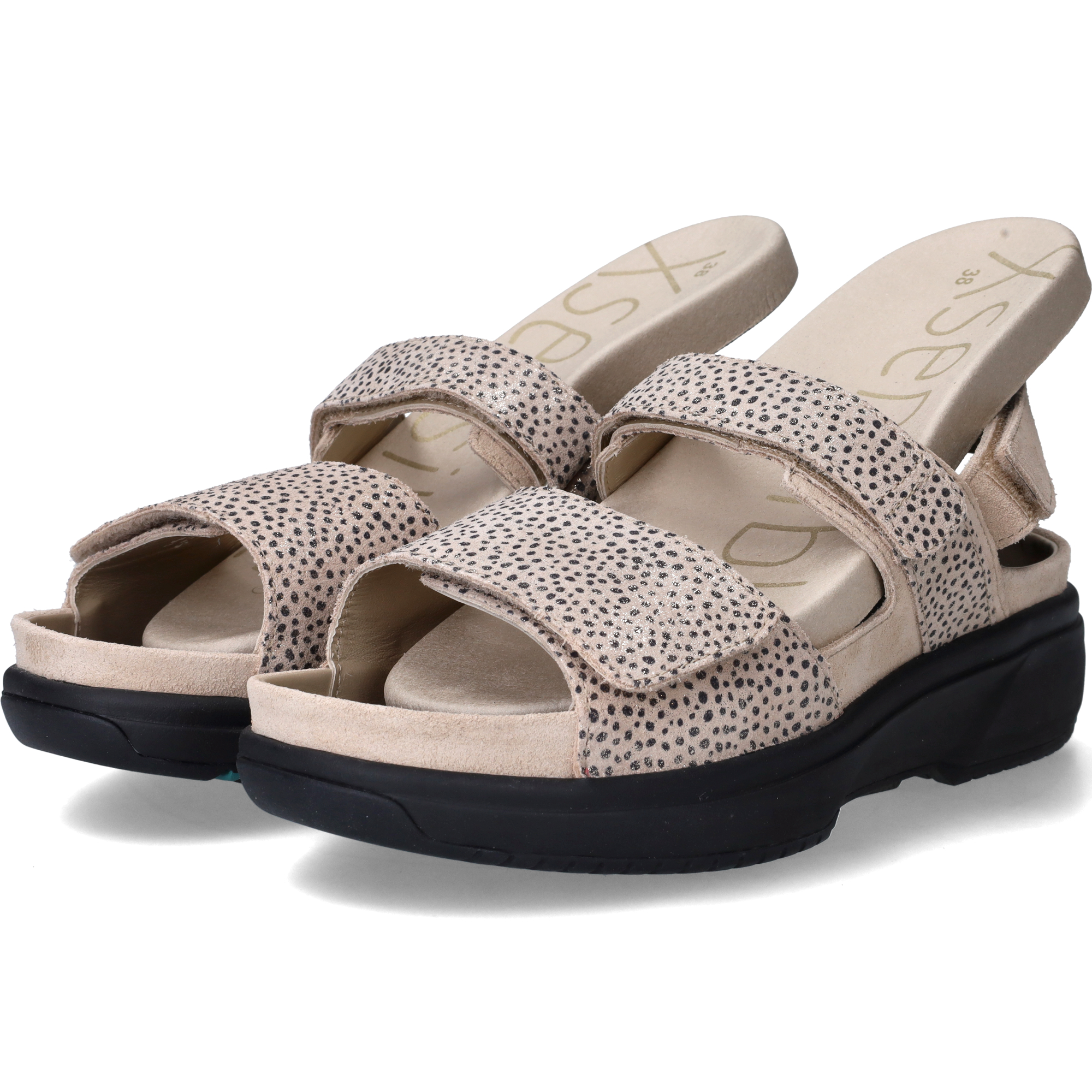 Xsensible Aruba Stretchwalker Sandalen Beige Dames | Durlinger.com